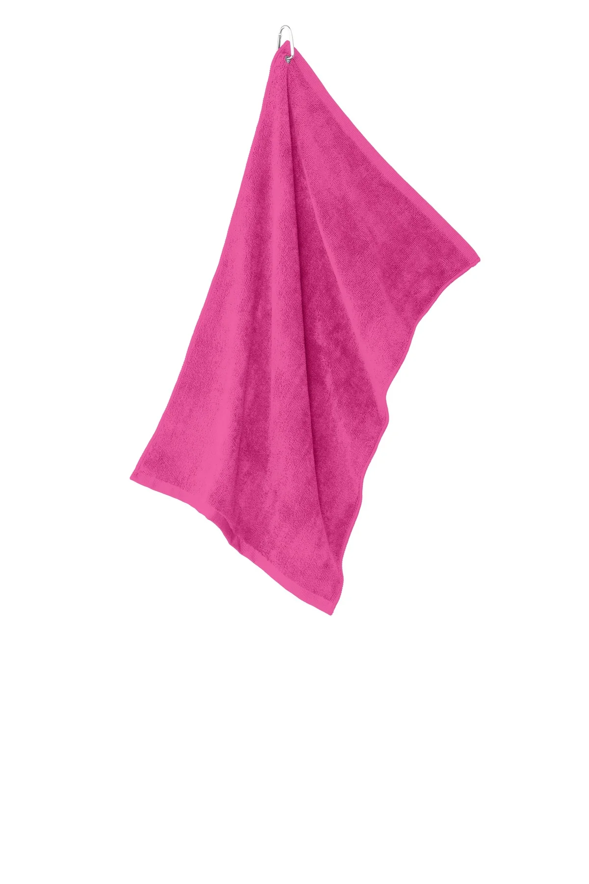 Custom Embroidered - Port Authority® Grommeted Microfiber Golf Towel. TW530 - Image 4